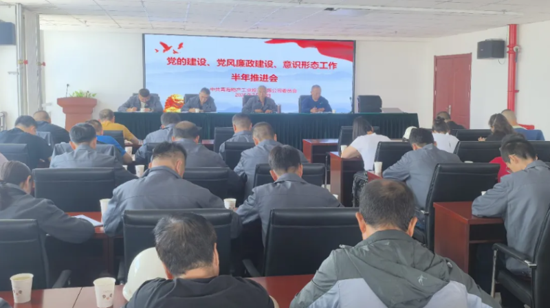 工投公司黨委召開黨的建設(shè)、黨風(fēng)廉政建設(shè)、意識(shí)形態(tài)工作半年推進(jìn)會(huì)